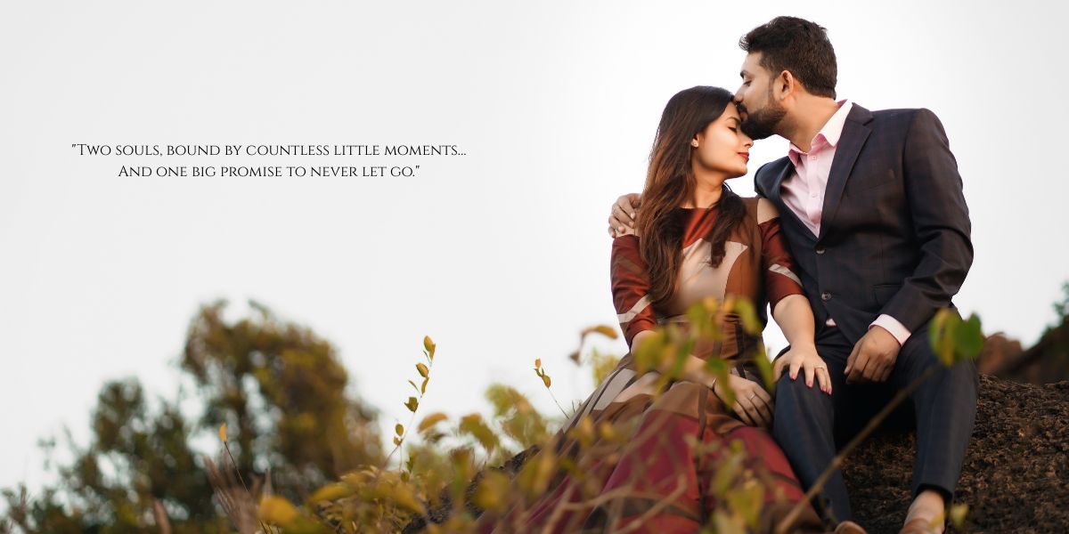 starting photo over pre-wedding page